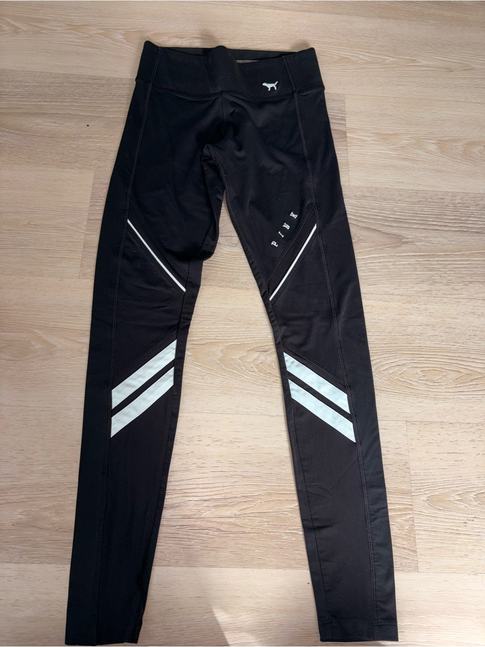 PINK Victoria's Secret Black High-Rise Active Leggings XS